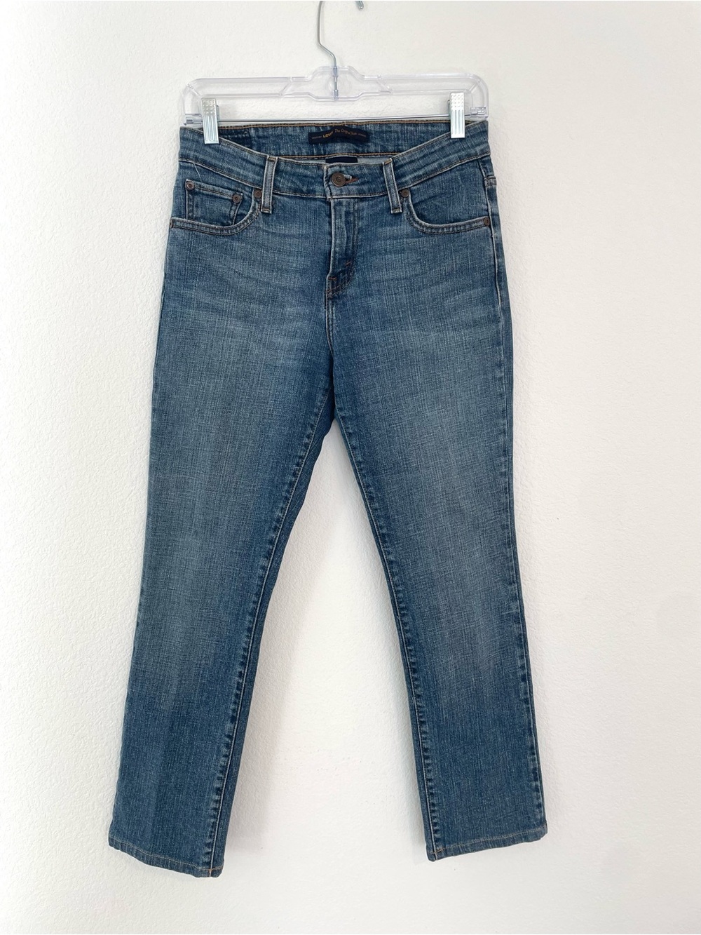 Levi's Women's Mid Rise Skinny Jeans in Classic Blue